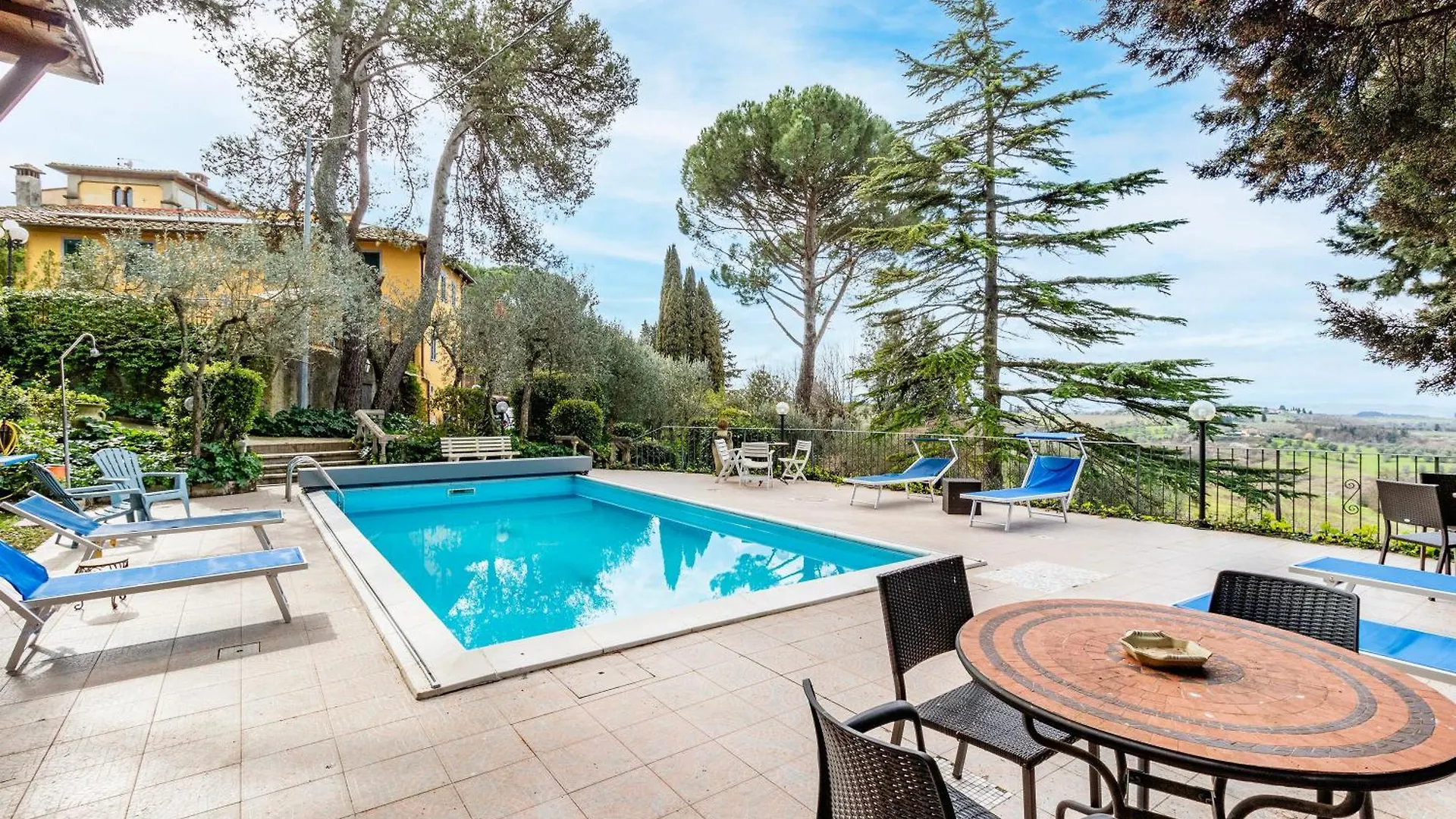 Villa Paola Pool And Gym In Chianti - Happy Rentals Montespertoli
