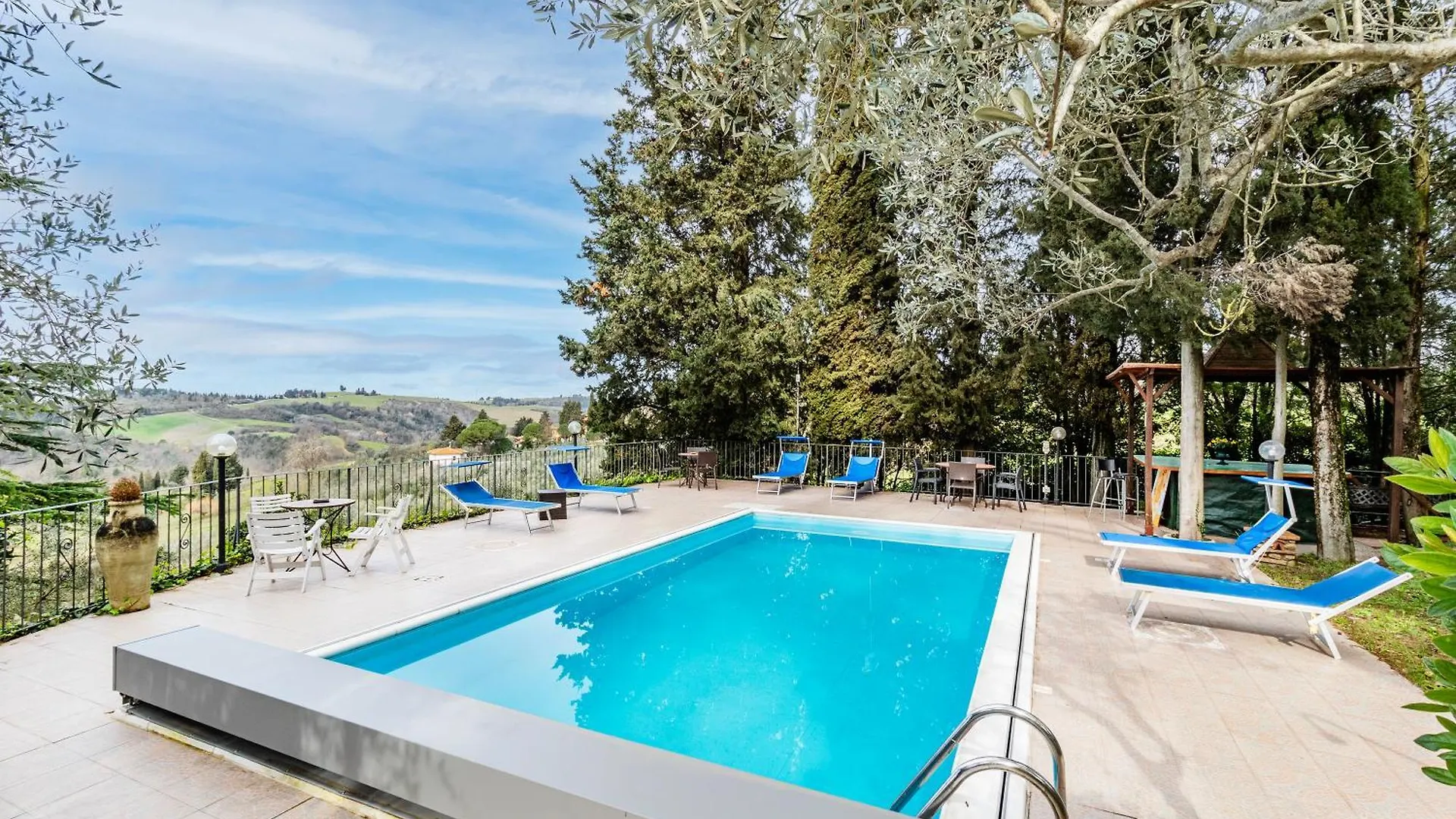 Villa Paola Pool And Gym In Chianti - Happy Rentals Montespertoli 0*,  Italy